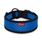 Preview: SOFTY Halsband | Länge: 55-61cm | Breite: 6,3cm | Farbe: schwarz/blau